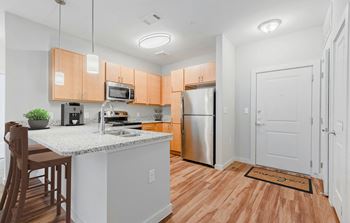 Dominium_Timbers at Hickory Tree_Staged Kitchen